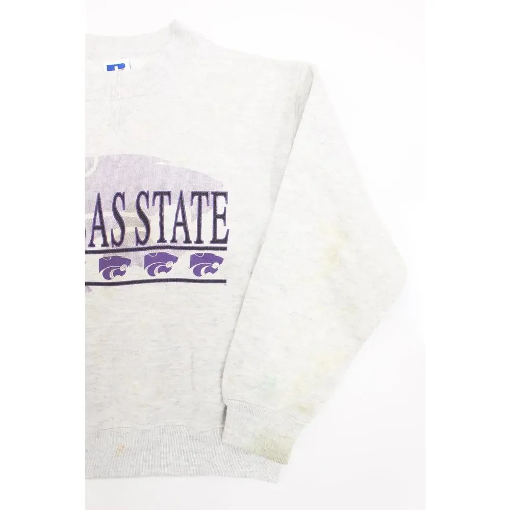 Vintage Kids Kansas State University Wildcats Sweatshirt Youth Medium